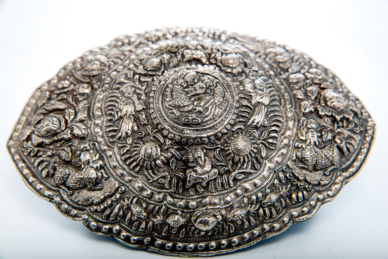 Antique silver outlet buckle